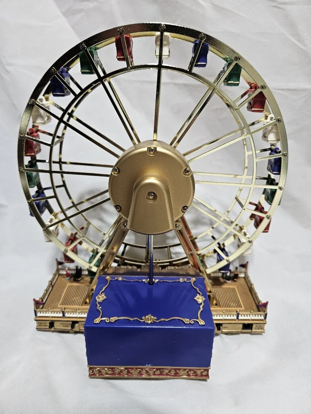Gold Label Collection World's Fair Ferris Wheel - Gold & White